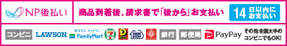 NP後払いで利用できるお支払い方法のご案内